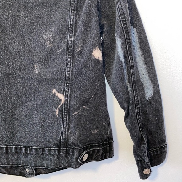 Black Jean Jacket - Picture 4 of 4